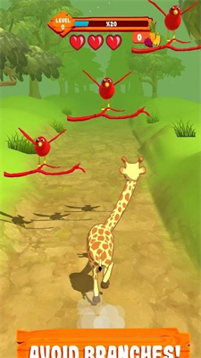 长颈鹿冒险跑