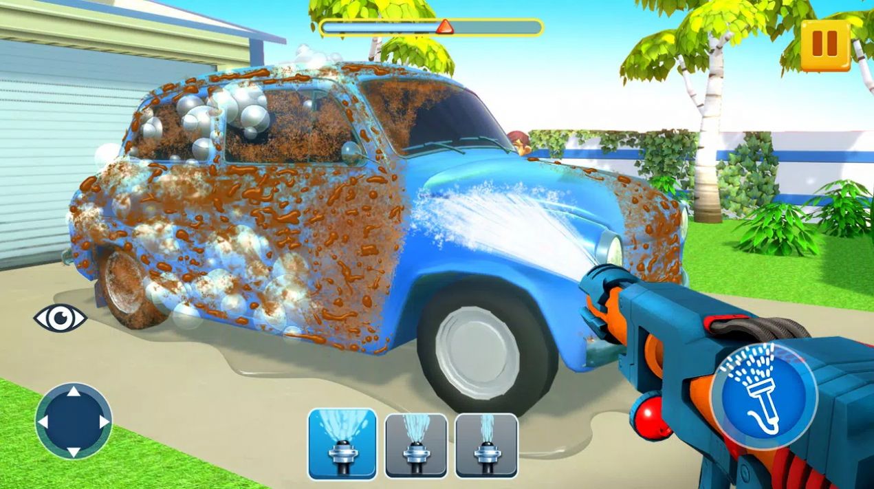 模拟洗车场
