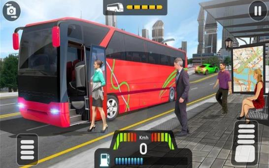 模拟驾驶大巴车