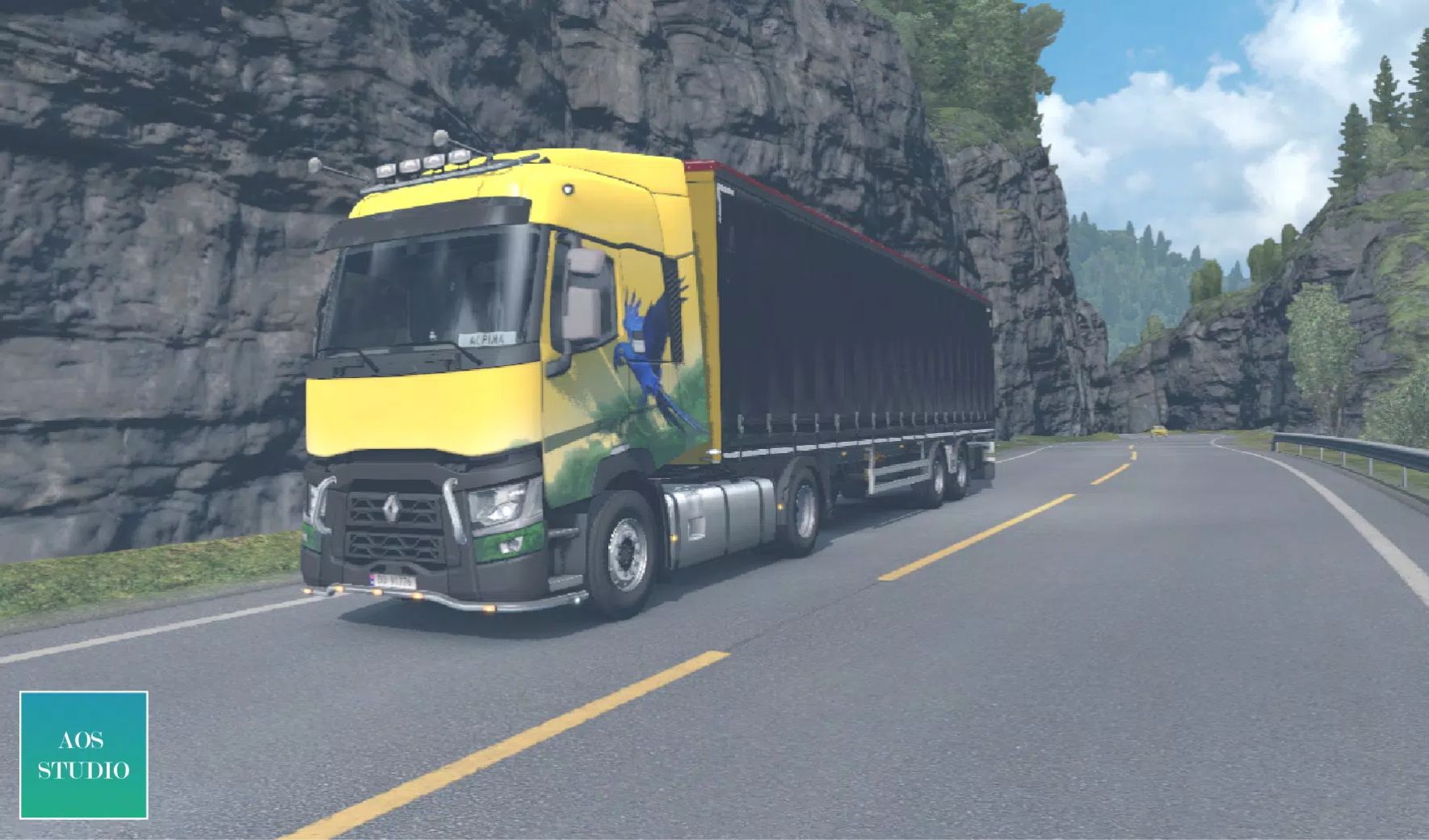 欧洲卡车驾驶司机模拟器