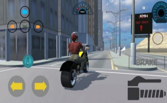 城市摩托模拟驾驶3D