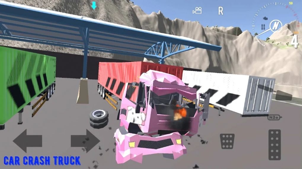 车碰撞卡车